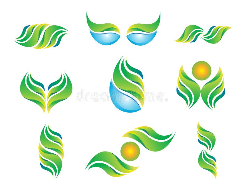 Vecteur naturel d'écologie de santé logo d'icône de symbole du soleil de feuille de l'eau d'abrégé sur de ressort réglé d'usine illustration de vecteur Vecteur naturel d'écologie de santé logo d'icône de symbole du soleil de feuille de l'eau d'abrégé sur de ressort réglé d'usine illustration de vecteur