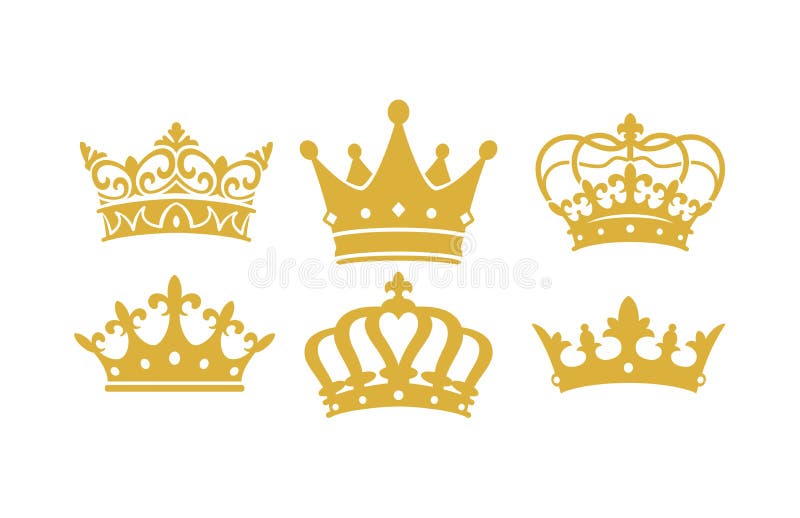 Couronne De Roi D Or PNG , Couronne, Roi, Reine Image PNG pour le