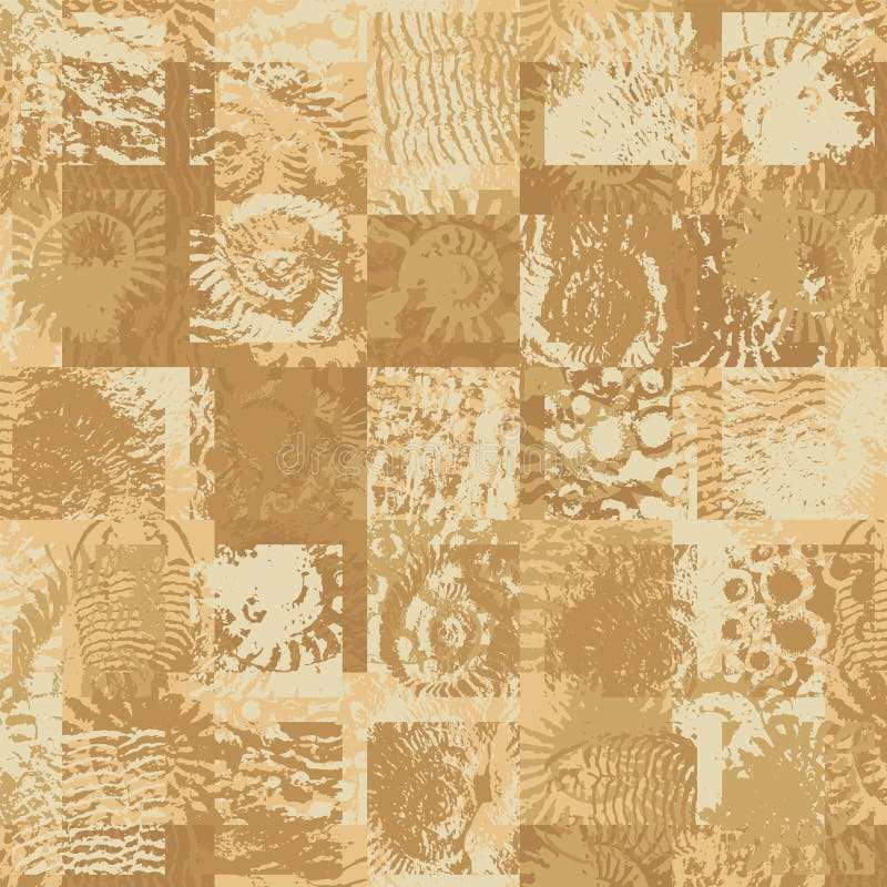 Abstact seamless pattern background with sea stone texture stock illustration