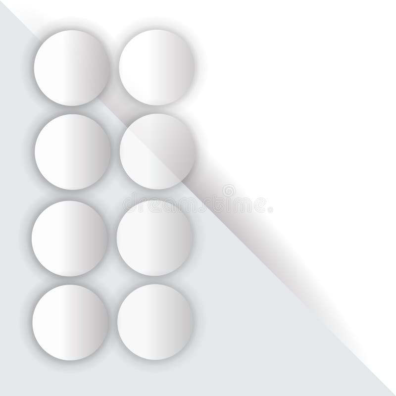 Abstract Transparent Circles Stock Illustration - Illustration of