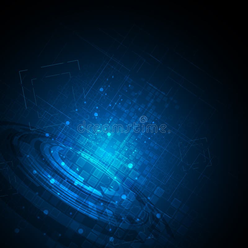 Vector abstract background hi tech concept dynamic and movement design stock illustration