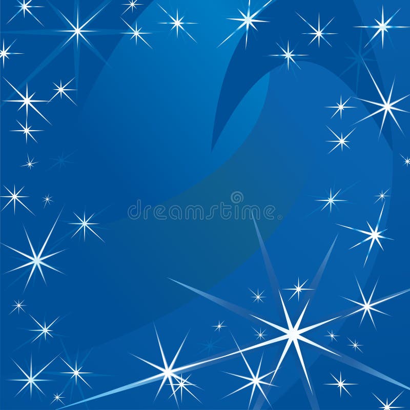 Vector abstract background from stars