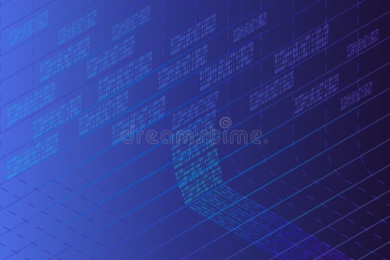 Big Data Visualization. Futuristic Info Graphic Stock Photo - Image of ...