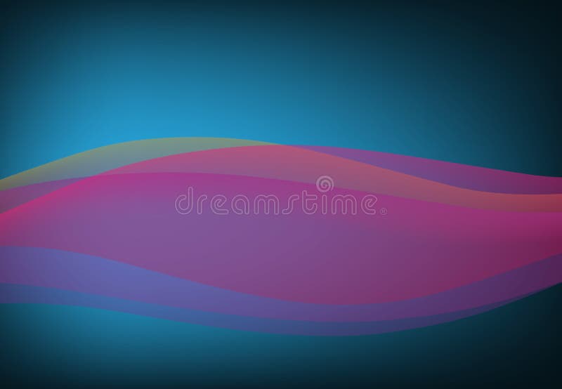 Vector abstract blue black pink purple color geometric wavy background, wallpaper for any design. in ai 10 illustrations