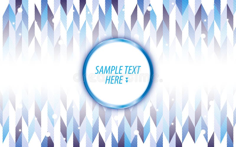 Vector abstract blue triangle pattern digital design background royalty free illustration
