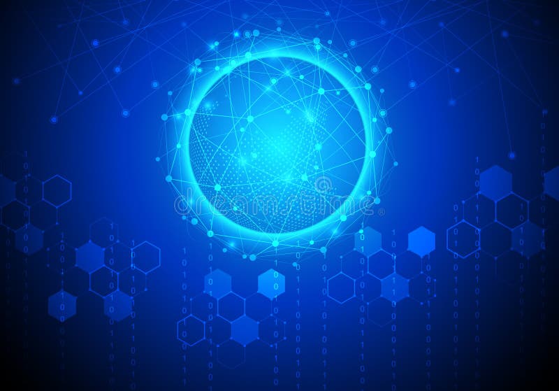 Vector Abstract futuristic circuit board,technology innovation H royalty free illustration Vector Abstract futuristic circuit board,technology innovation H royalty free illustration