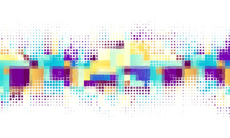 Vector abstract futuristic particle background. Overlay halftone background. stock illustration