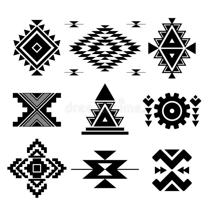 Vector Abstract Geometric Elements Stock Vector - Illustration of ...