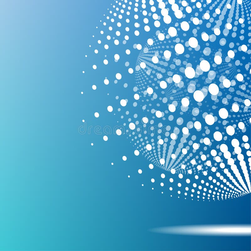 Vector abstract globe element vector illustration