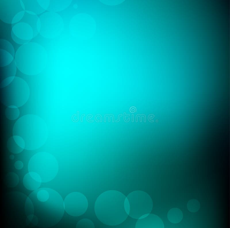 Vector Abstract Light Bokeh Background stock illustration