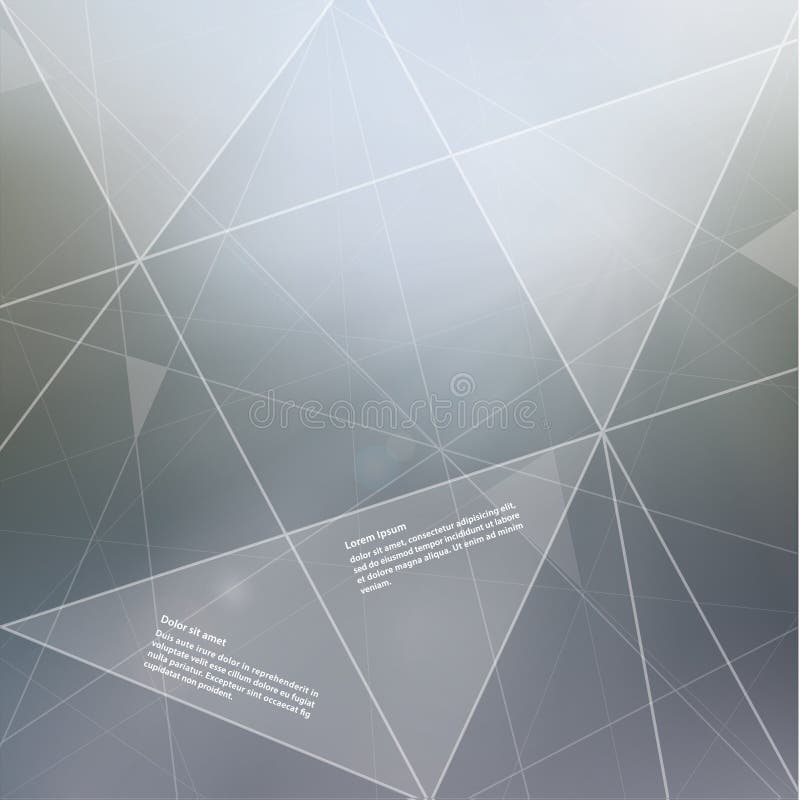 Vector abstract sjabloon met kleurrijk vervaagde achtergrond. Verse sjabloon royalty-vrije illustratie