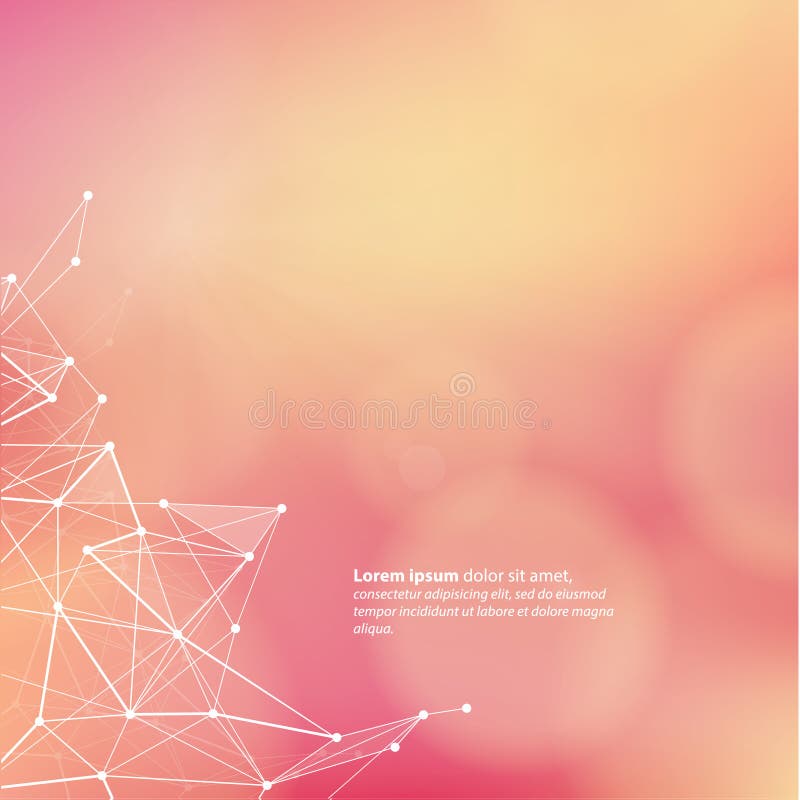 Vector abstract sjabloon met kleurrijke, vage achtergrond. Verse sjabloon royalty-vrije illustratie