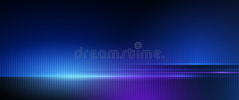 Vector abstract neon light, pattern line with space. Purple, blue, green and gradient color background stock illustration