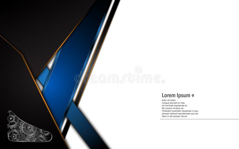 Vector abstract rectangle stripes pattern modern concept background stock illustration