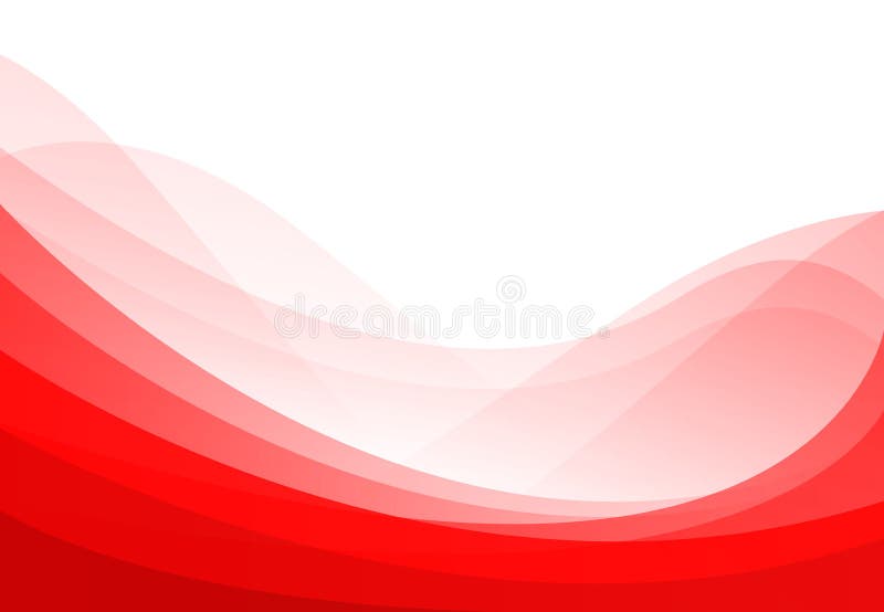 Vector Abstract Red Wavy Background, Wallpaper. Brochure, Design on ...