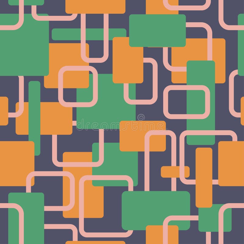 Vector abstract squares seamless vitage contrast pattern royalty free illustration Vector abstract squares seamless vitage contrast pattern royalty free illustration