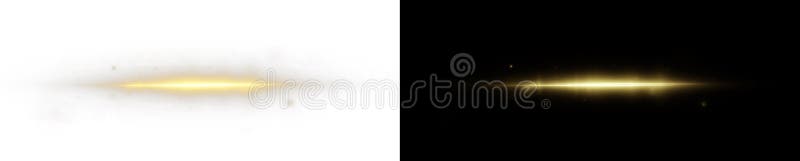 Vector abstract stralucitor cu tonuri aurii fascicule laser iluminare neon și efecte sclipici. stock illustration