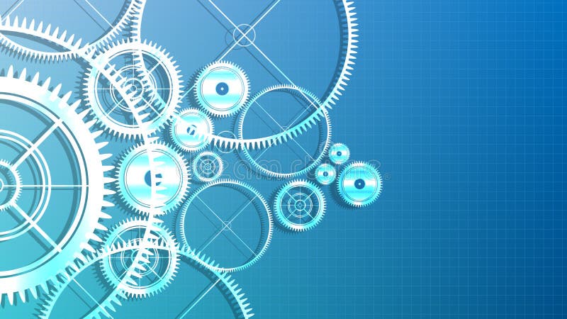 Vector abstract technological modern light effect background stock illustration
