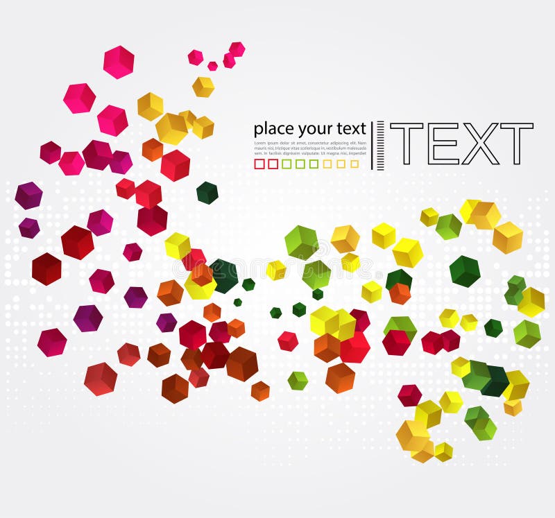 Vector abstracte vrolijke achtergrond vector illustratie Vector abstracte vrolijke achtergrond vector illustratie
