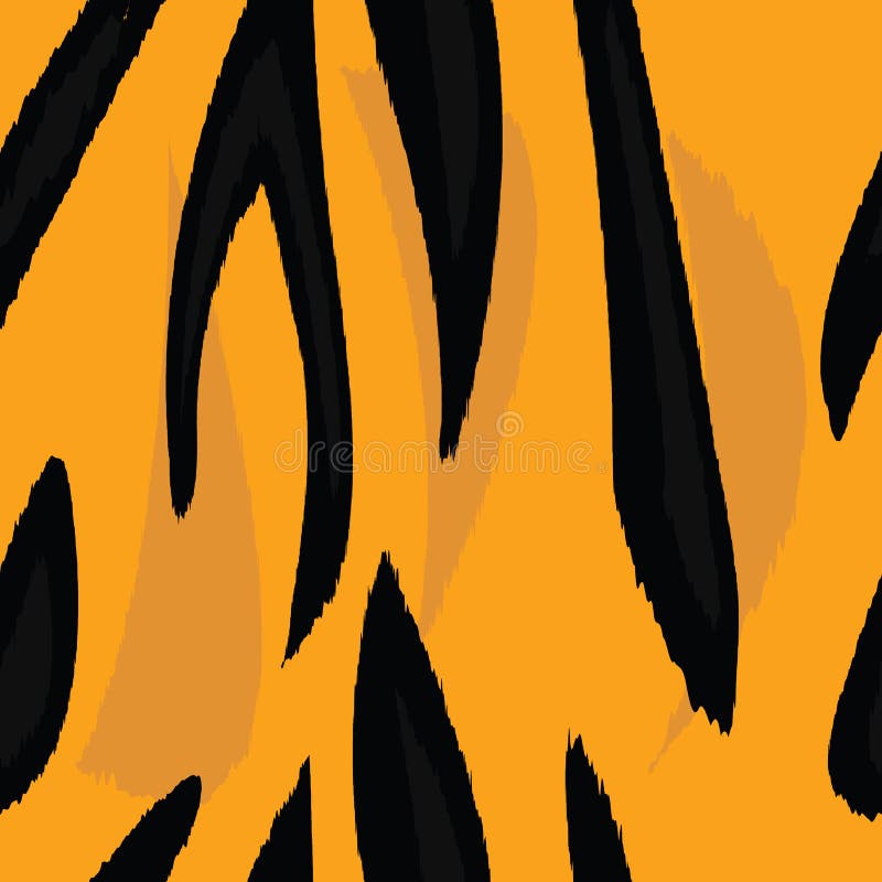 Vector Tiger Skin Texture