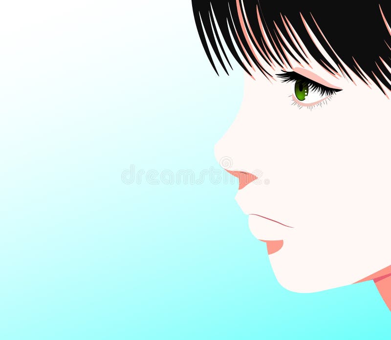 Anime Profile Stock Illustrations – 3,864 Anime Profile Stock