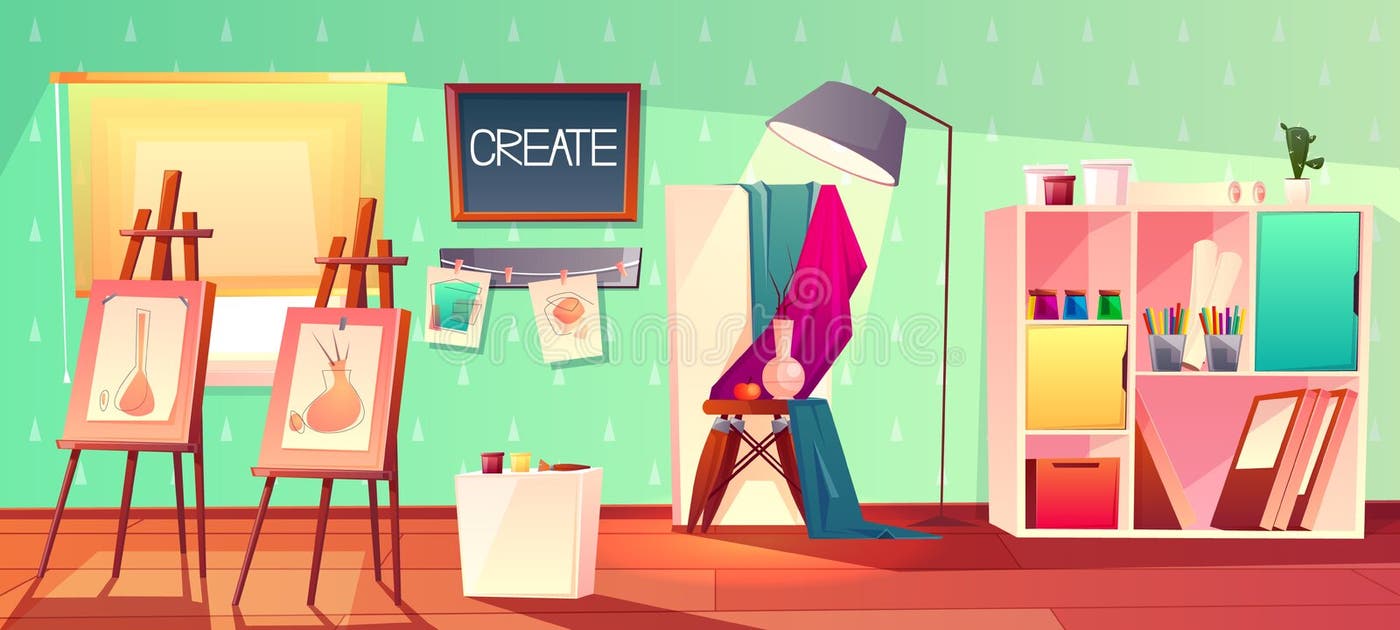 Art Room Stock Illustrations – 808,226 Art Room Stock Illustrations, Vectors & Clipart - Dreamstime