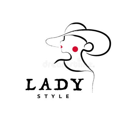 Lady Hat Logo Stock Illustrations – 4,091 Lady Hat Logo Stock ...