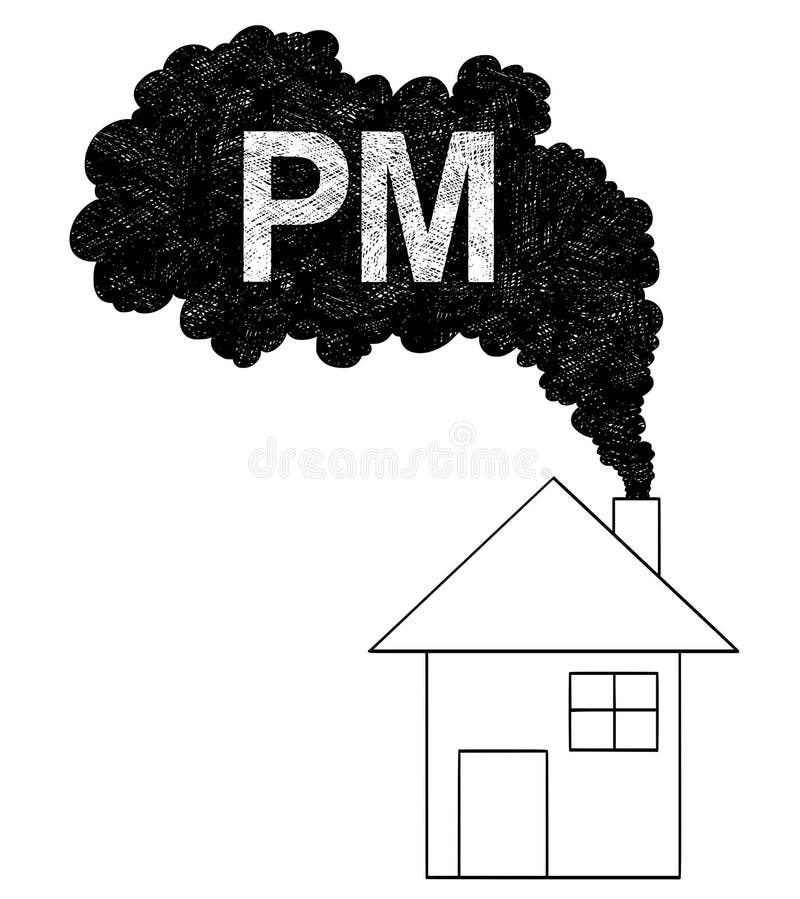 Particulate Matter 2.5 Microns , Vector Stock Vector - Illustration of  pollution, microns: 254206813