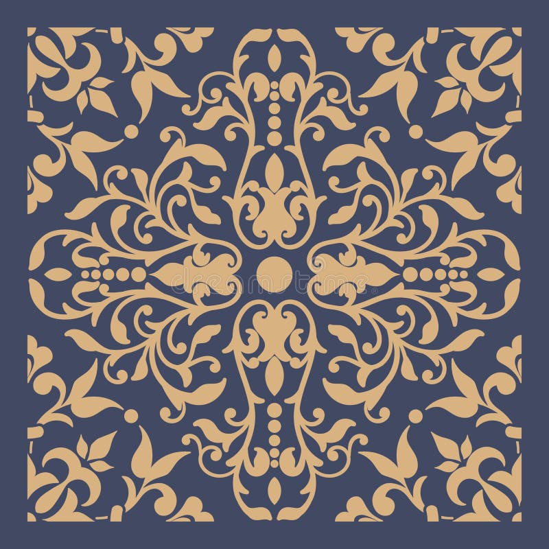 Vector azulejo-Kachelgestenke. Mosaik, mediterran dekoriert. lizenzfreie abbildung