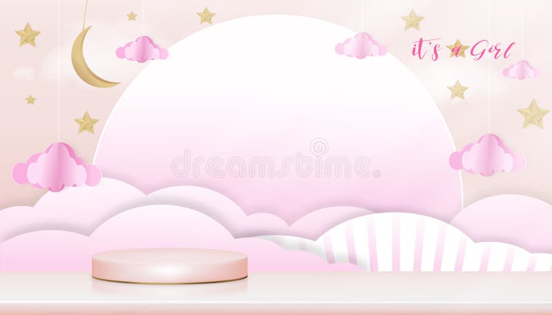 Vector Cute Geometric Background Abstract Colorful Creative Pastel Backdrop  With Hand Drawn Elements For Print Card Baby Shower Design Stock  Illustration - Download Image Now - iStock