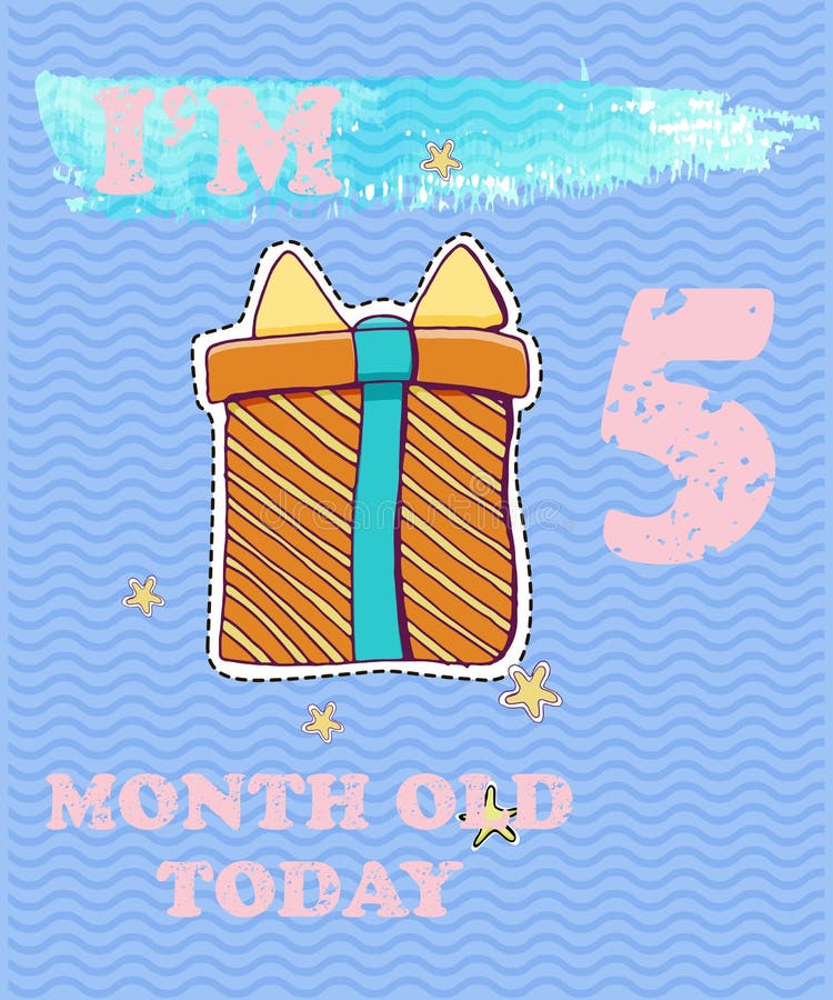 Happy 5 months baby cheap girl