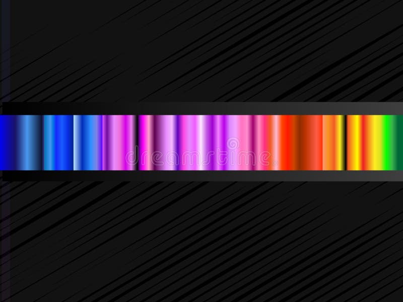 Vector background with color spectrum