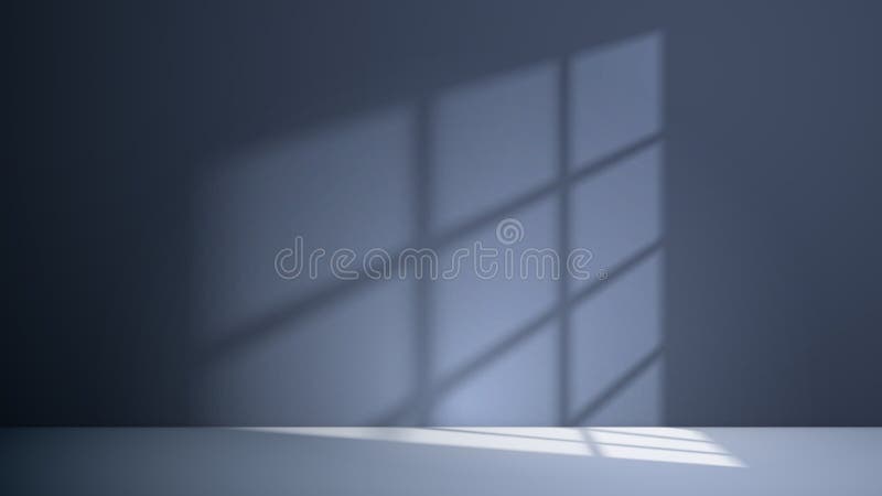 Vector background of empty white room stock illustration