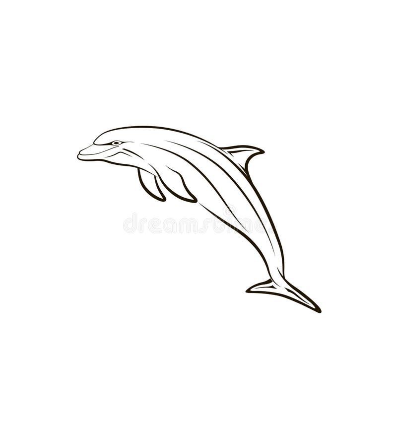Dolphin, Tattoo Royalty Free SVG, Cliparts, Vectors, and Stock  Illustration. Image 6987523.
