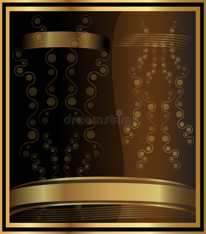 Vector background label