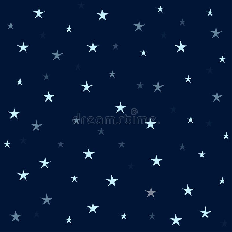 Vector Background. Starry Night Sky. Eps 10. Stock Vector ...