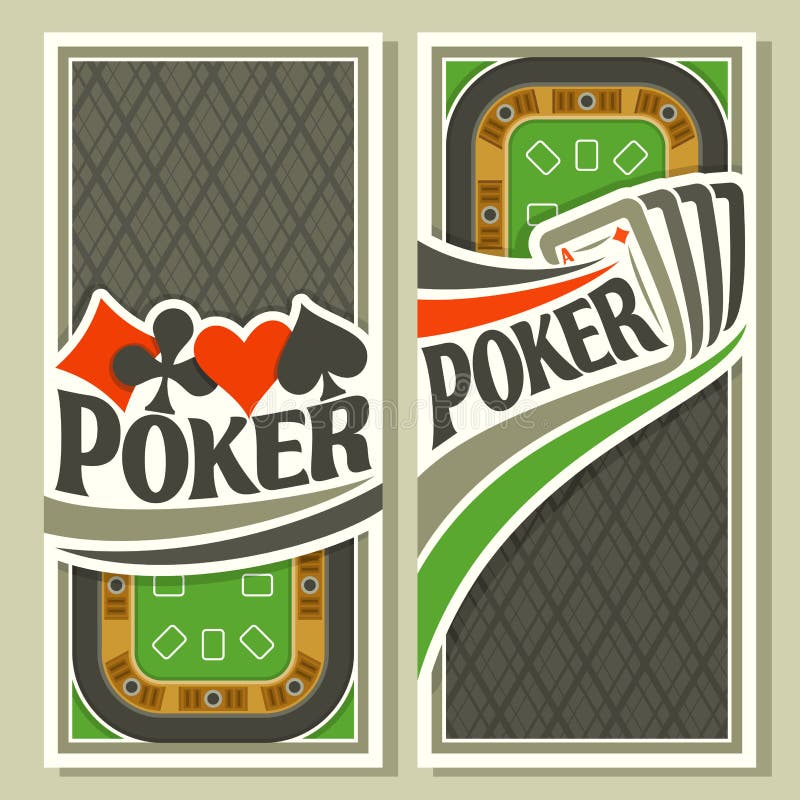 Poster Green poker table felt background 