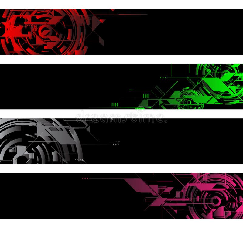 Vector banners