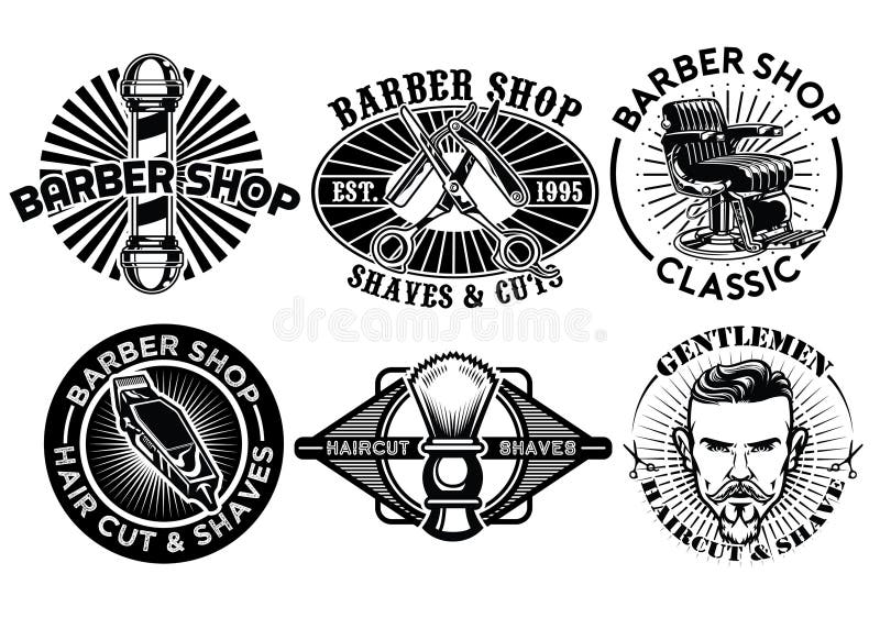 Barbershop Logo Stock Illustrations – 17,790 Barbershop Logo Stock  Illustrations, Vectors & Clipart - Dreamstime