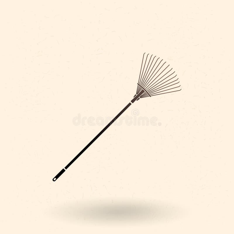 Vector Basic Icon of Fan Rake royalty free illustration