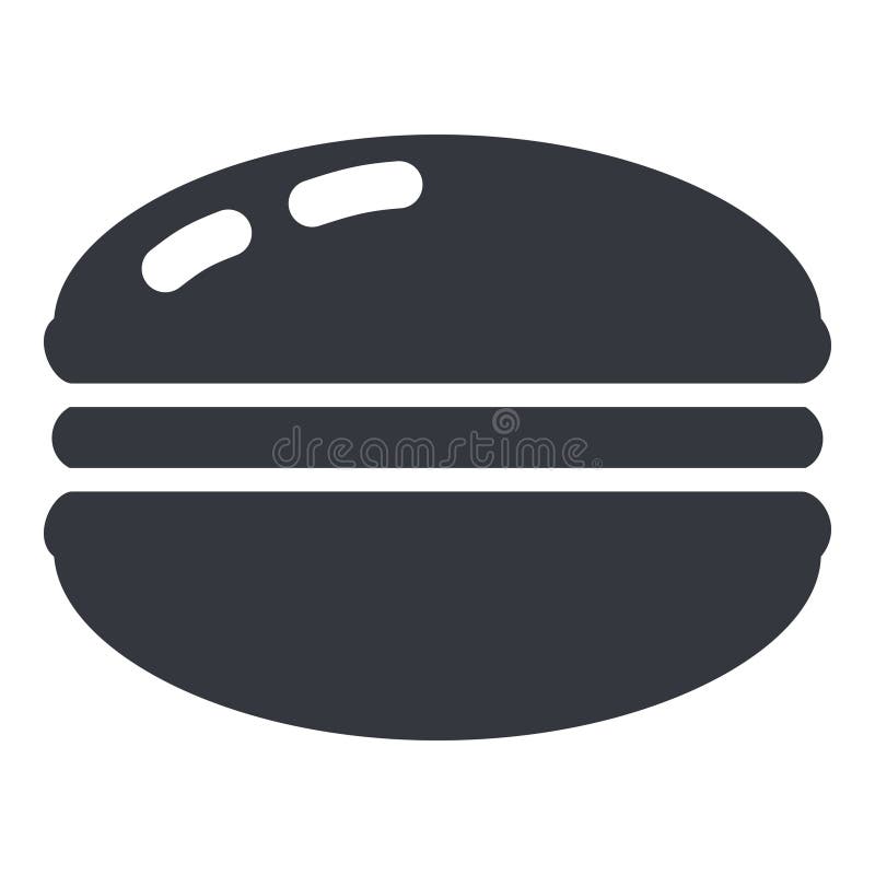 Vector Basic Icon - Macaroon Cake royalty free illustration