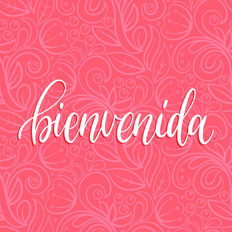 Bienvenida rubber stamp Royalty Free Vector Image