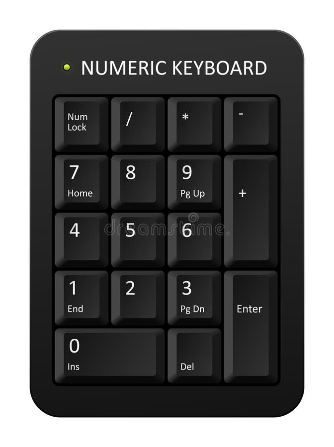 Numeric keyboard stock illustrations 772 numeric keyboard stock
