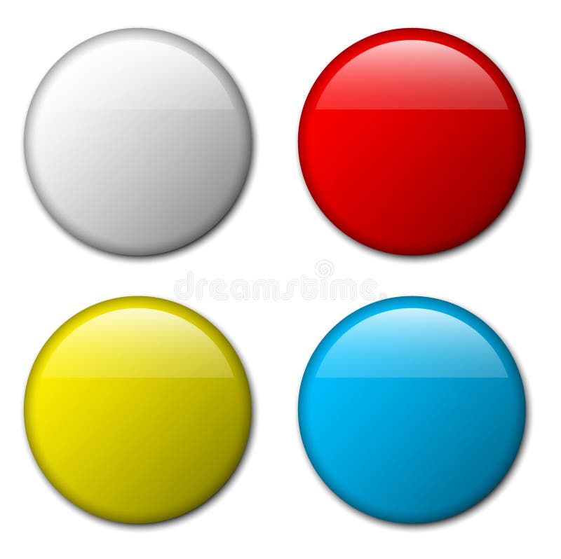 Vector blank badge template illustration vector illustration