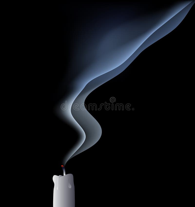 Puff out a candle stock image. Image of fume, burnt, macro 2161147