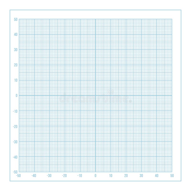 vector blue metric graph paper with coordinate axis stock vector illustration of paper plan 115074590