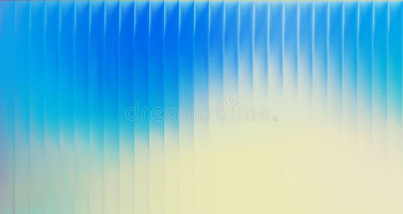 Vector Blurred holographic gradient background. Ribbed glass texture. royalty free illustration