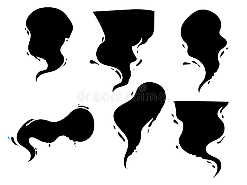 Vector a bolha dos desenhos animados, bublle com forma do respingo da água, efeito da banda desenhada da água ilustração royalty free Vector a bolha dos desenhos animados, bublle com forma do respingo da água, efeito da banda desenhada da água ilustração royalty free