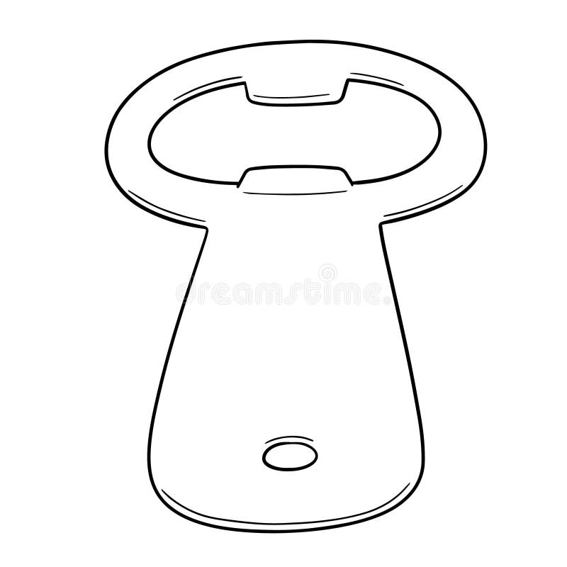 Vector Set of Bottle Opener Stock Vector Illustration of drink, deco