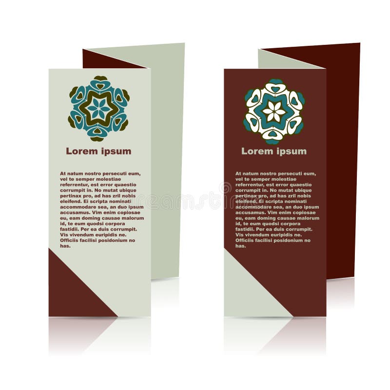 Vector Brochure Layout Design Template vector illustration